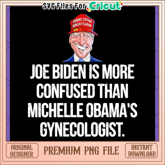 Joe Biden Confused PNG Image Download