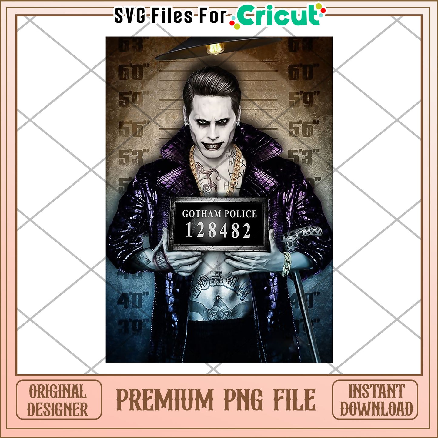 Joker design png, halloween​ decorations​ png, halloween candy​ png