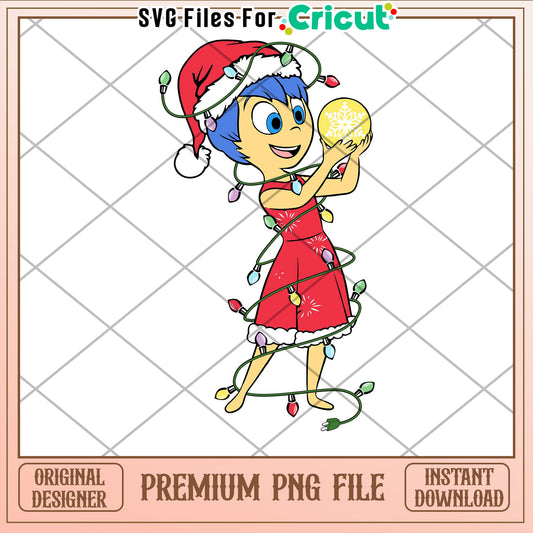 Joy Christmas PNG Cricut File