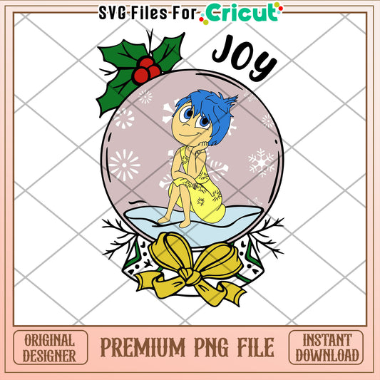 Joy Christmas PNG Sublimation Design