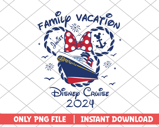 Juliet family vacation disney cruise png