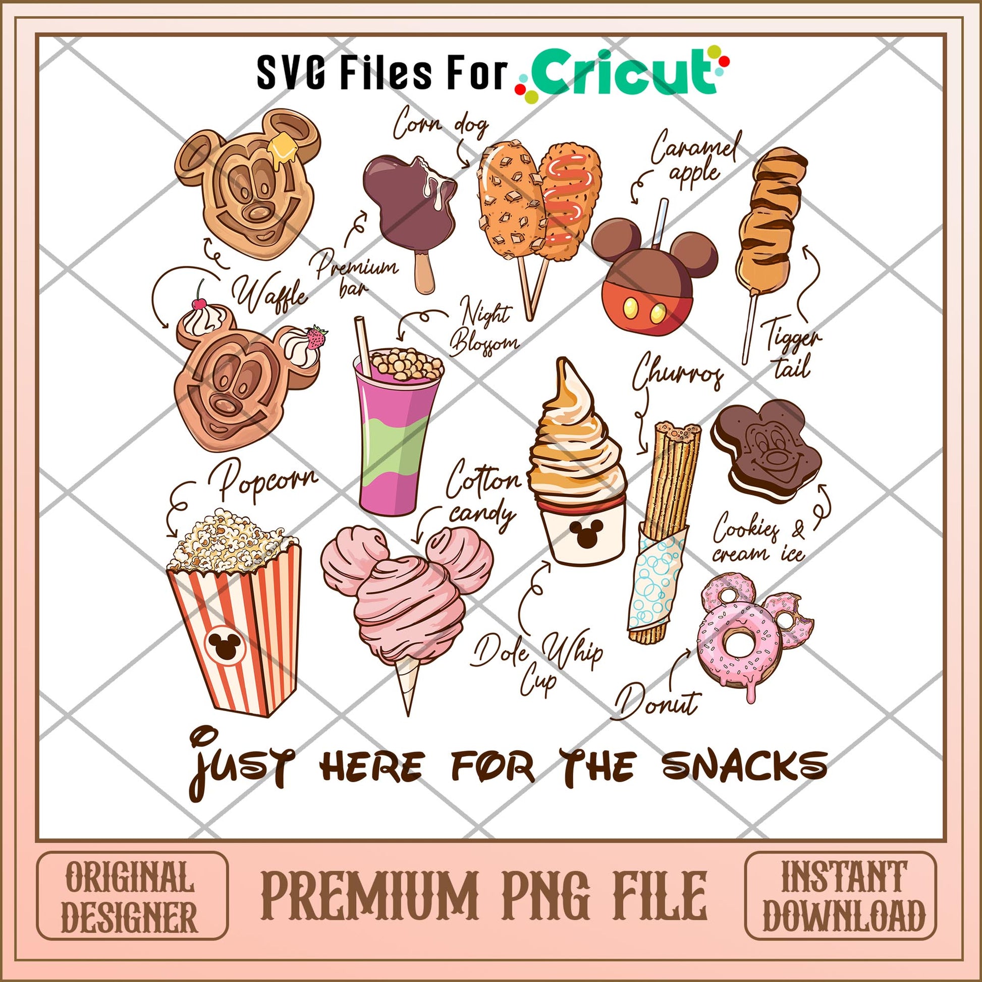 Just here for the snacks png, snacks png, halloween png