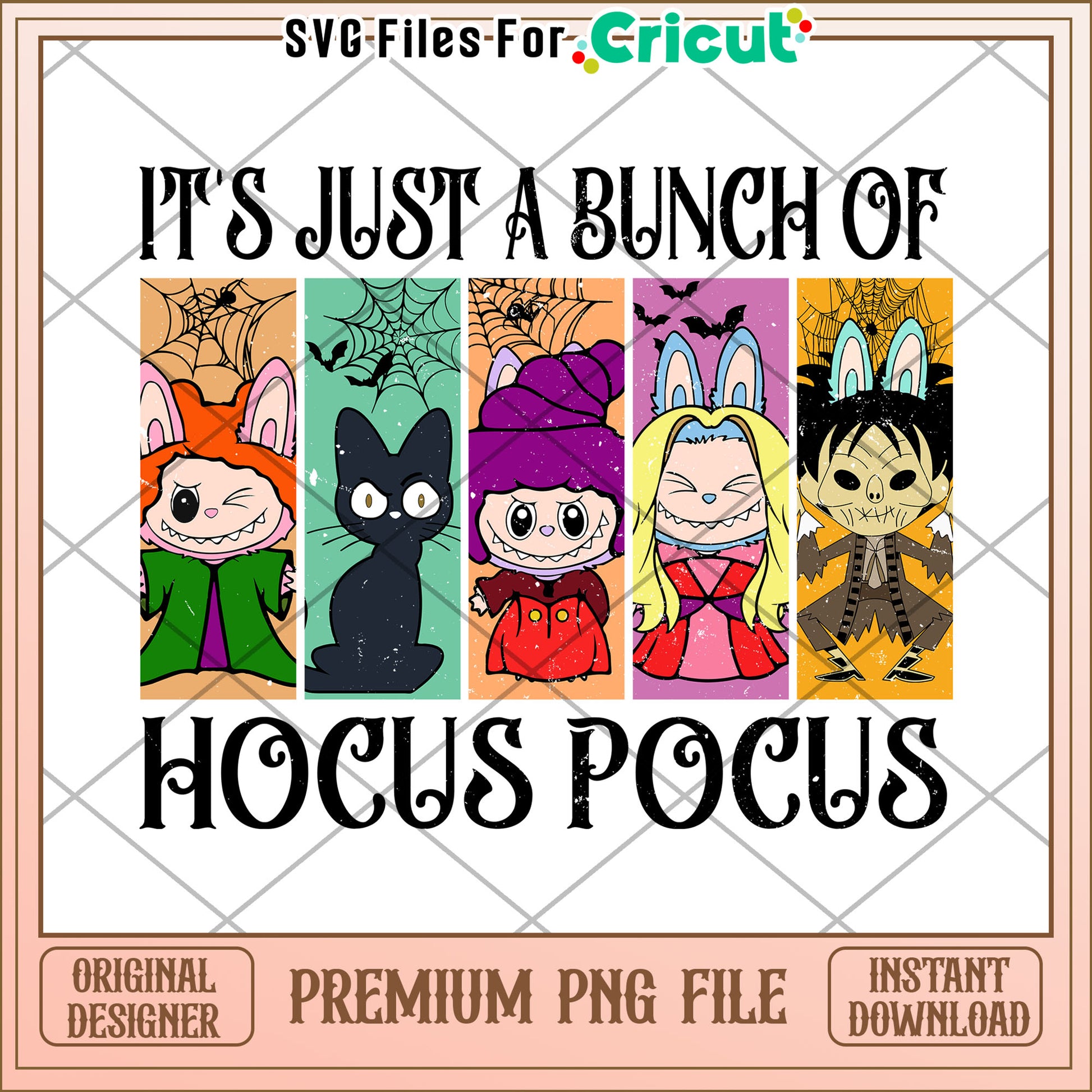 Just a bunch of hocus pocus png, trick or treat png, halloween characters png