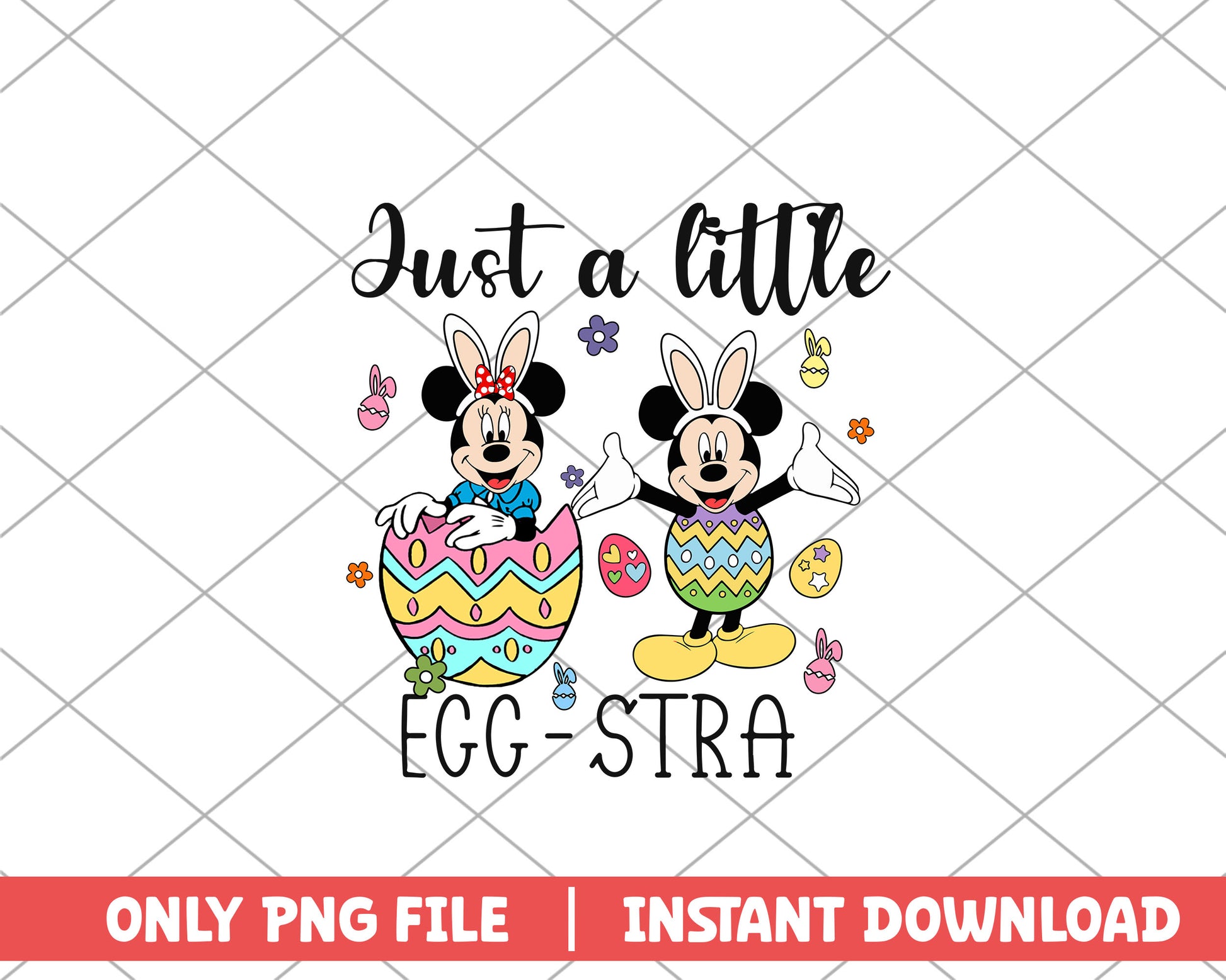 Just a little egg- stra easter png 