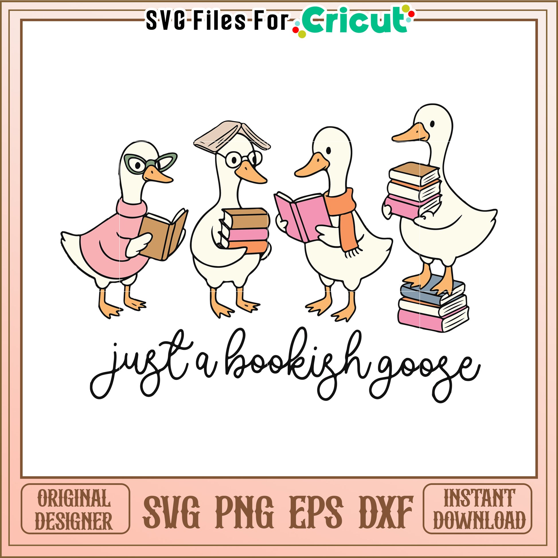 Just a spooky goose svg, halloween wallpaper svg, halloween decor svg