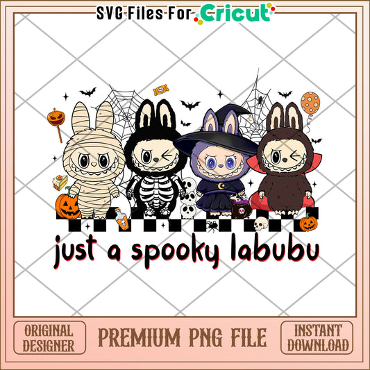 Just a spooky labubu png, halloween wallpaper png, halloween cartoons png