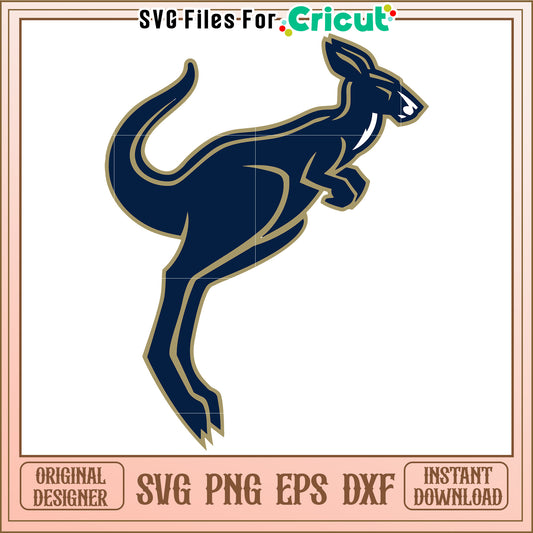 Kangaroo SVG File for Cricut, digital download for crafting enthusiasts