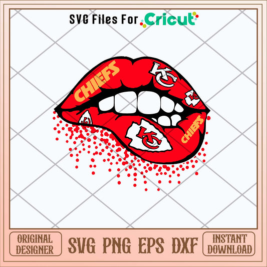 Kansas City Chiefs Lip Svg