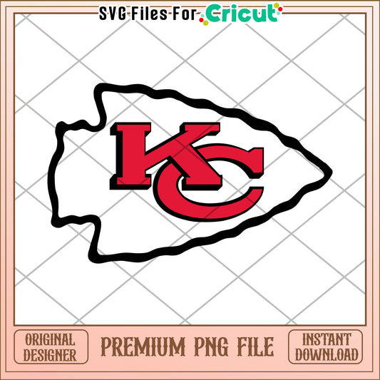 Kansas City Chiefs Logo Design, perfect for DIY projects and crafts