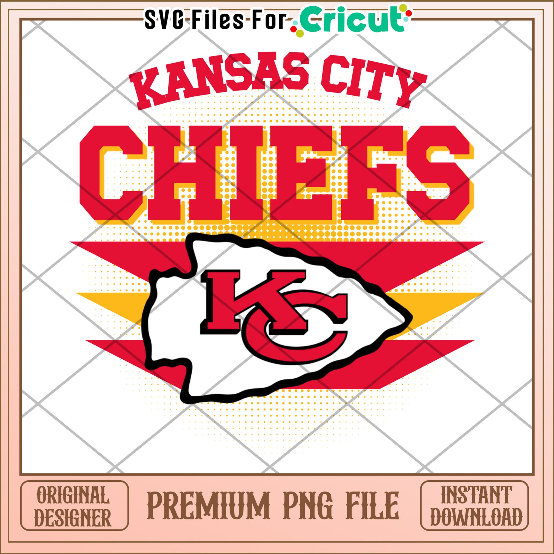 Kansas City Chiefs PNG Design, Perfect for Cricut Projects