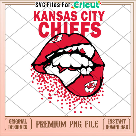 Kansas City Chiefs PNG design for Cricut, perfect for fans and crafters