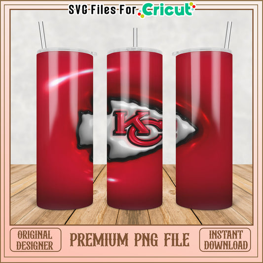 Kansas City Chiefs Tumbler PNG
