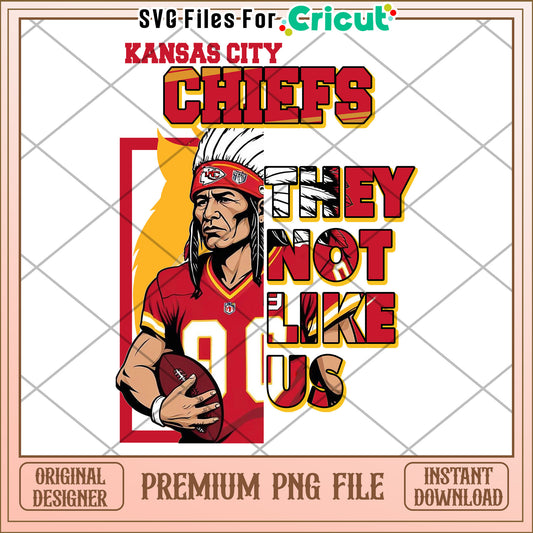 Kansas City Chiefs design for Cricut, premium PNG file download