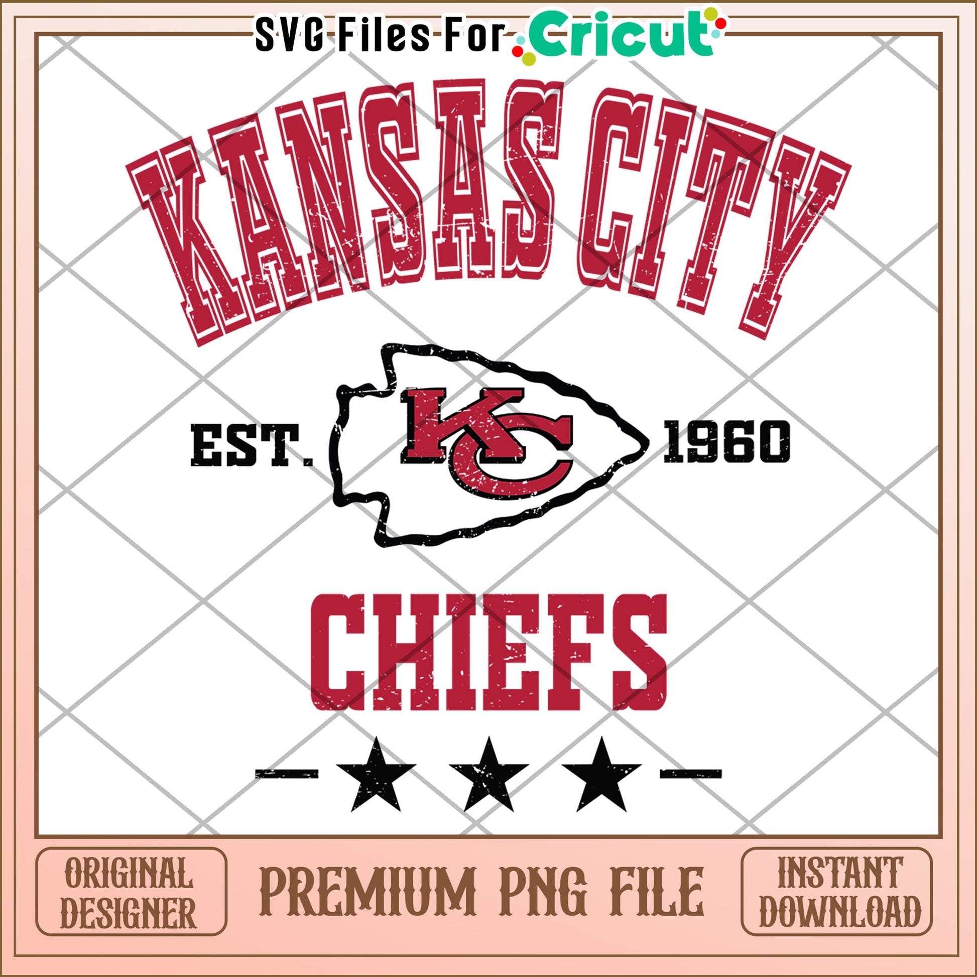 Kansas City Chiefs graphic design, perfect for sports fans