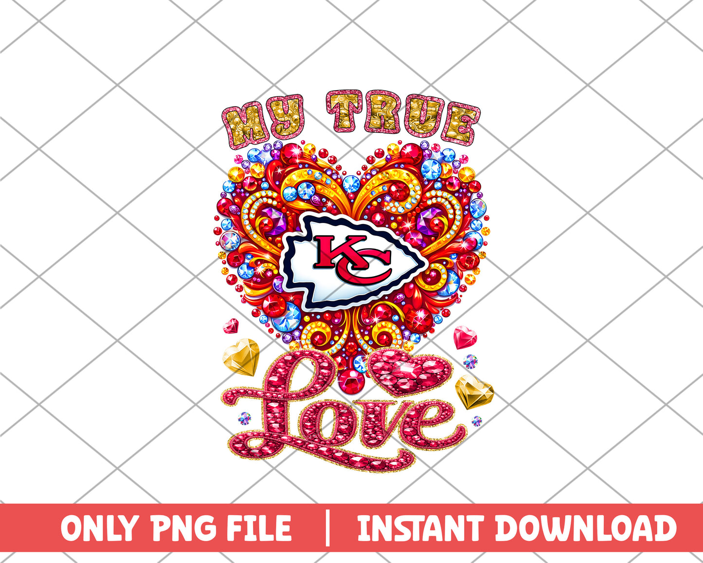 Kansas City Chiefs my true love png, Kansas City Chiefs png