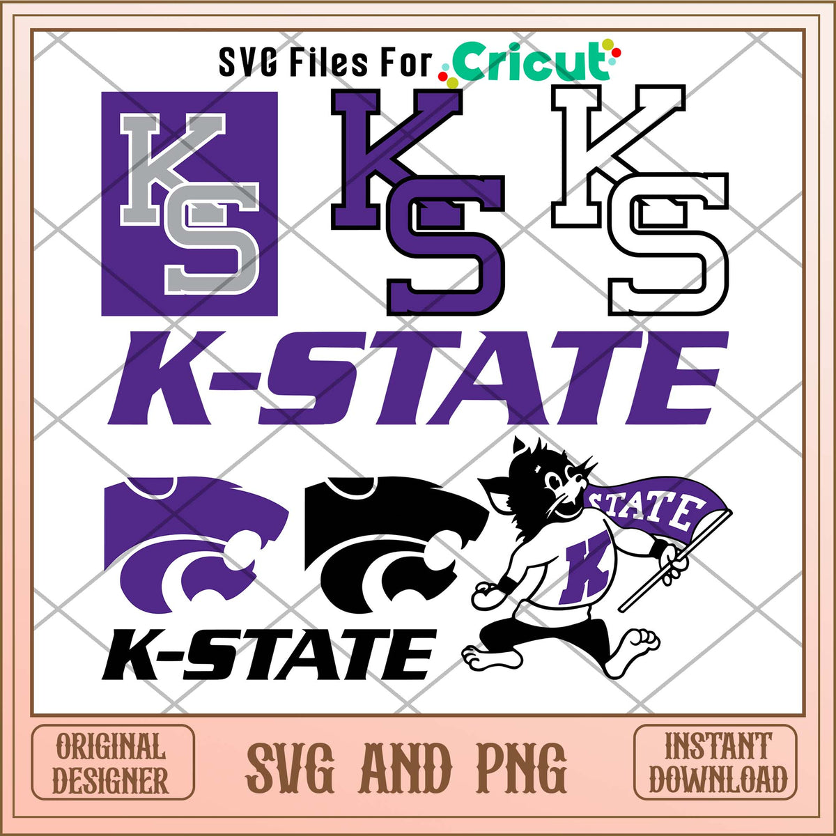 Kansas Svg File Kansas State Wildcats svg, Kansas State Wildcats svg bundle, NCAA svg ...