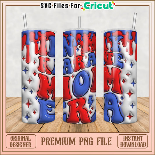 Karate Mom Tumbler PNG Design