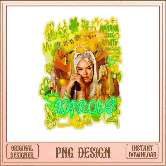 Karol G Manana Sera Bonito PNG, Singer Music PNG, Bichota PNG