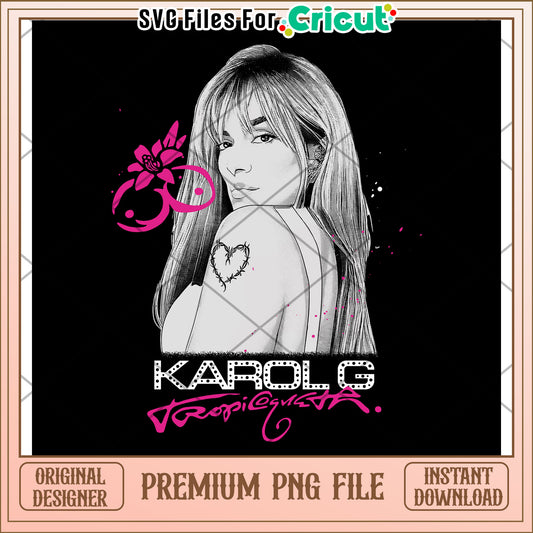 Karolg design png, latina girl​ png,  tropigyalista png