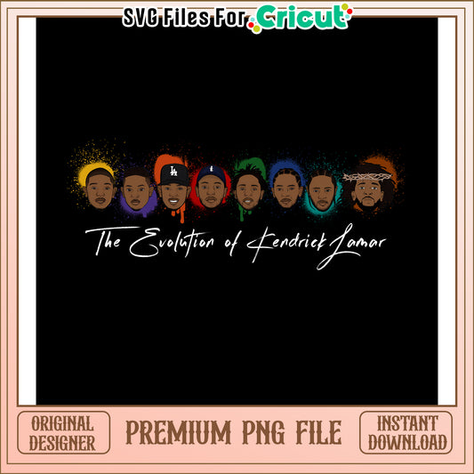 Kendrick Lamar Evolution PNG
