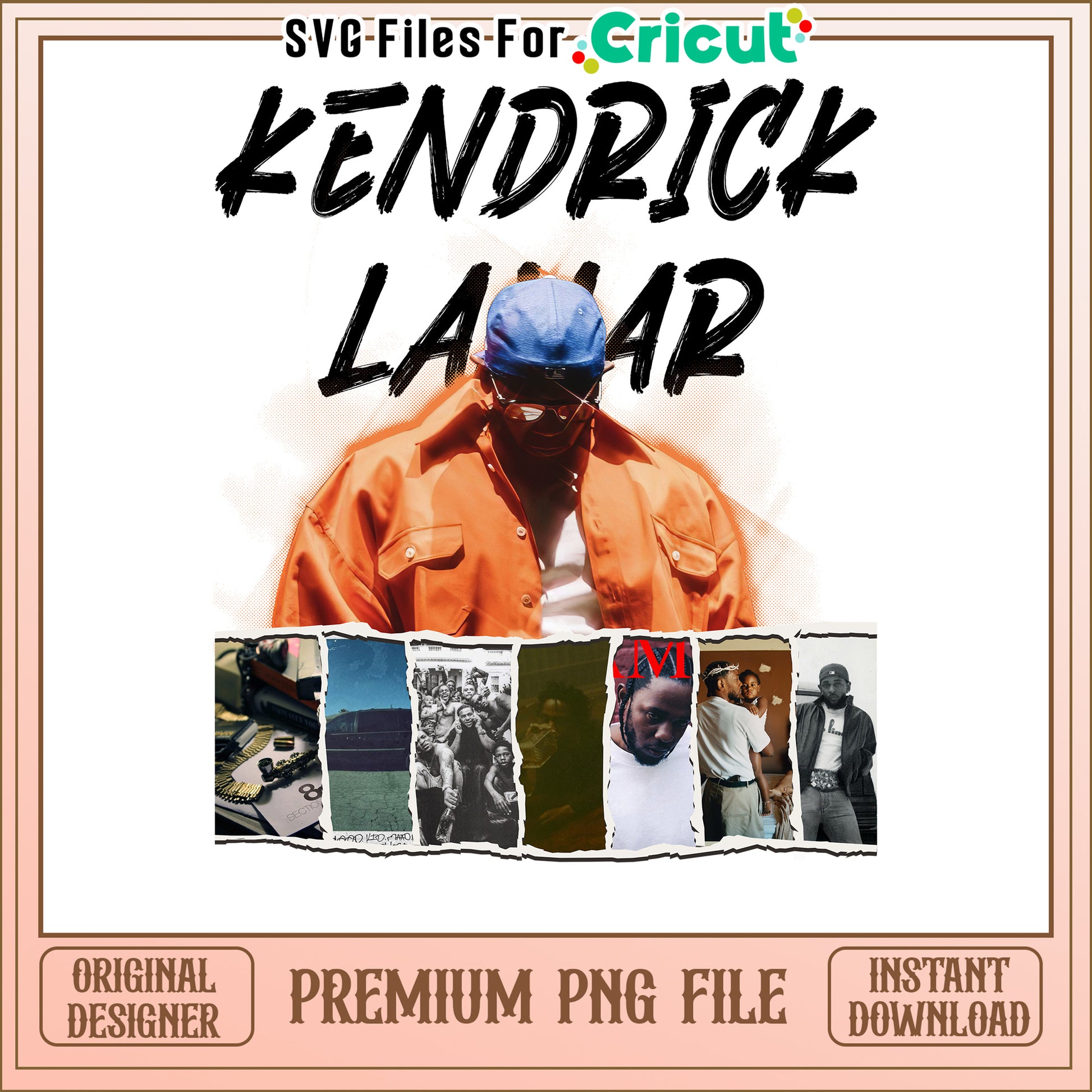 Kendrick Lamar PNG Design for Cricut, Download Premium Artwork Now