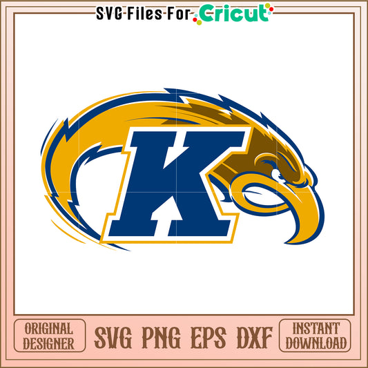 Kent State University Logo Design, perfect for Cricut projects and crafts