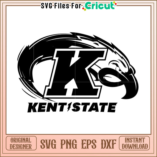 Kent State University SVG Cut File for Cricut, Ideal for Custom Projects