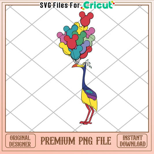 Kevin Up PNG Cricut File