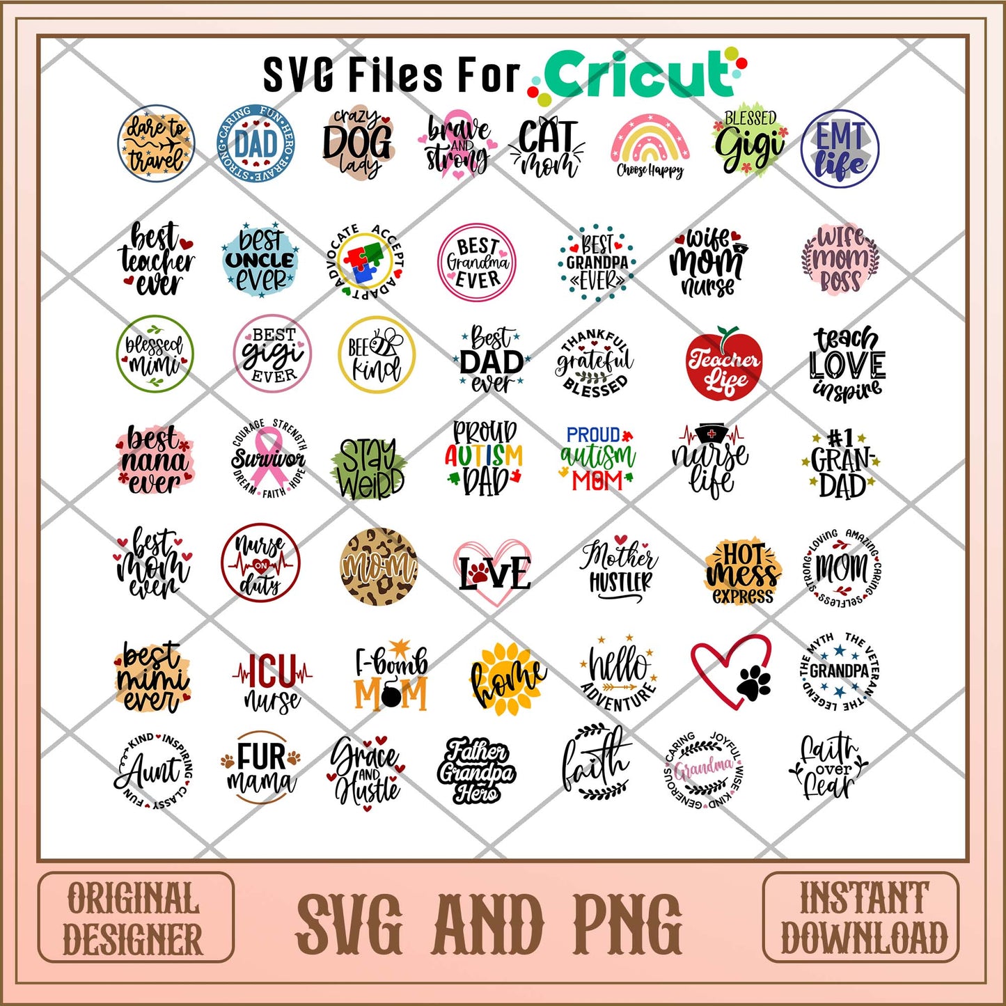 Keychain Pattern svg bundle, Cute art svg bundle - Svgfileforcricut