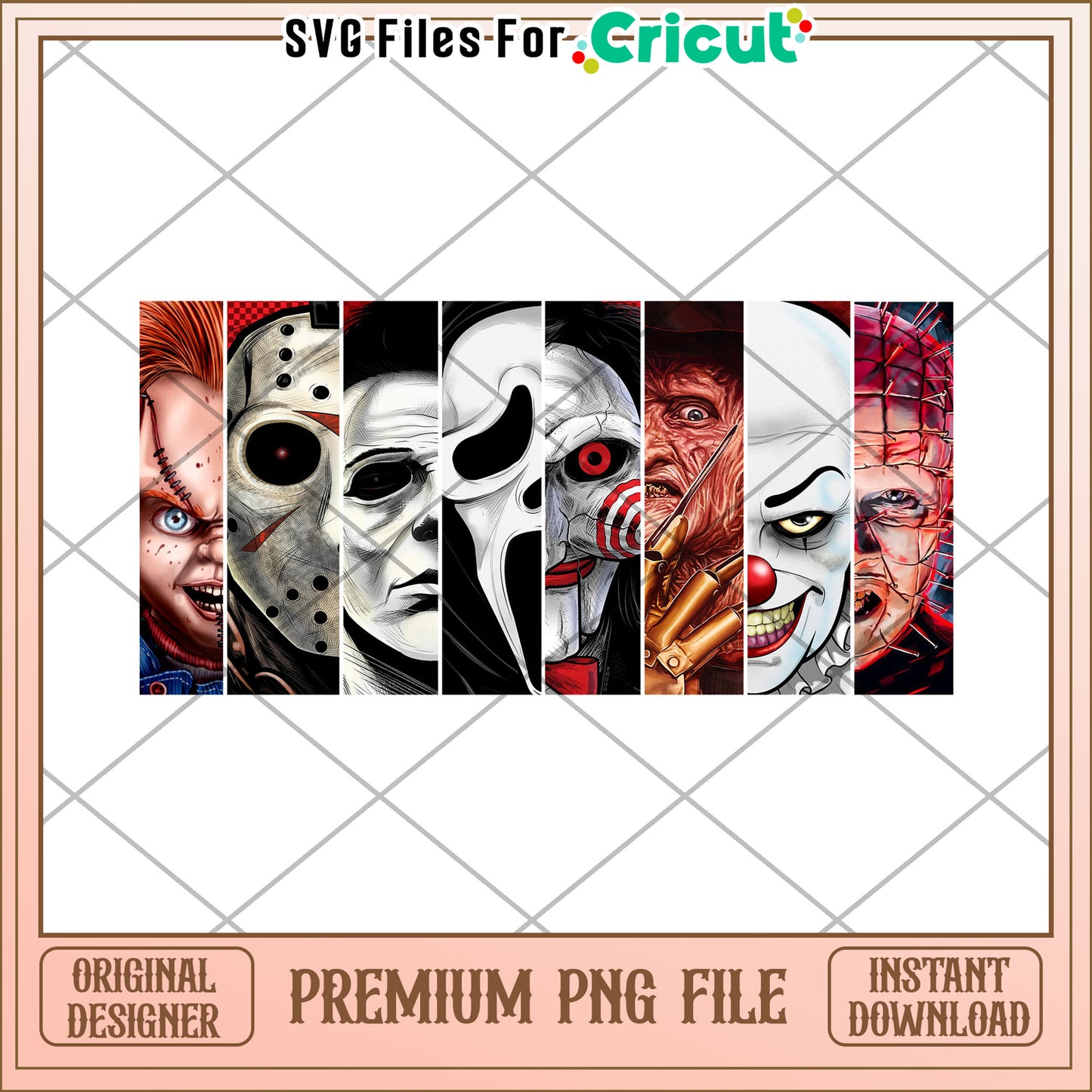 Kileer movie characters png, happy halloween​ png, spooky quotes png