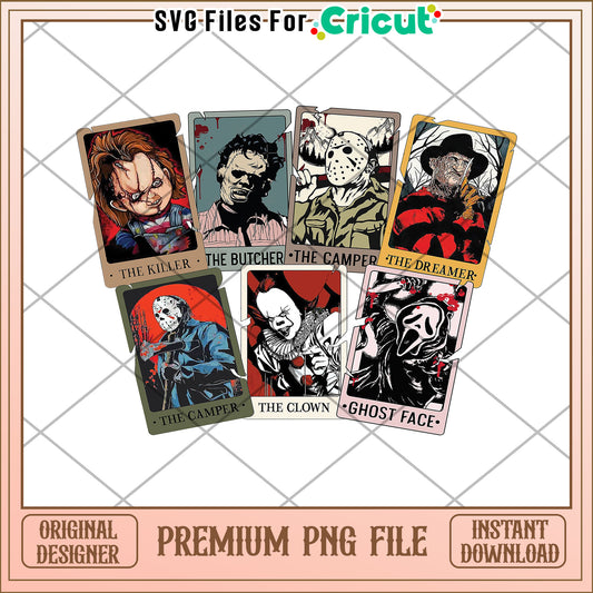 Kilers picture frame png, halloween​ design​ png, halloween costume​ png