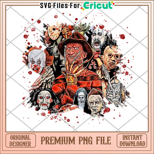 Killler halloween design png, halloween​ decorations​ png, halloween candy​ png