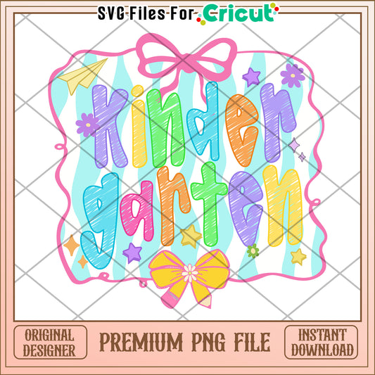 Kindergarten design png, making learning fun​ png, back to school​ png