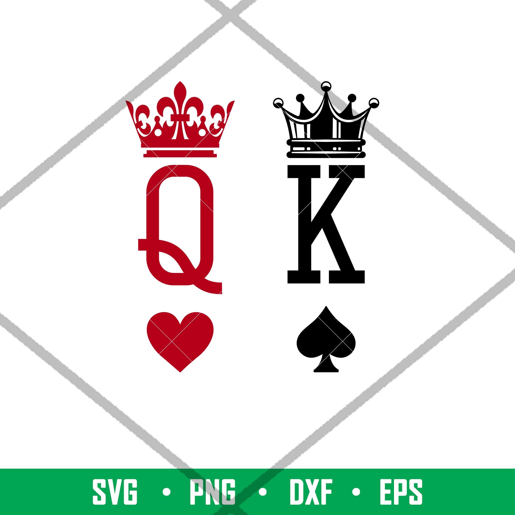 King Queen, King Queen Svg – svg files for cricut