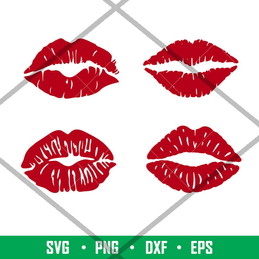 Kiss Lips Bundle, Kiss Lips Bundle Svg
