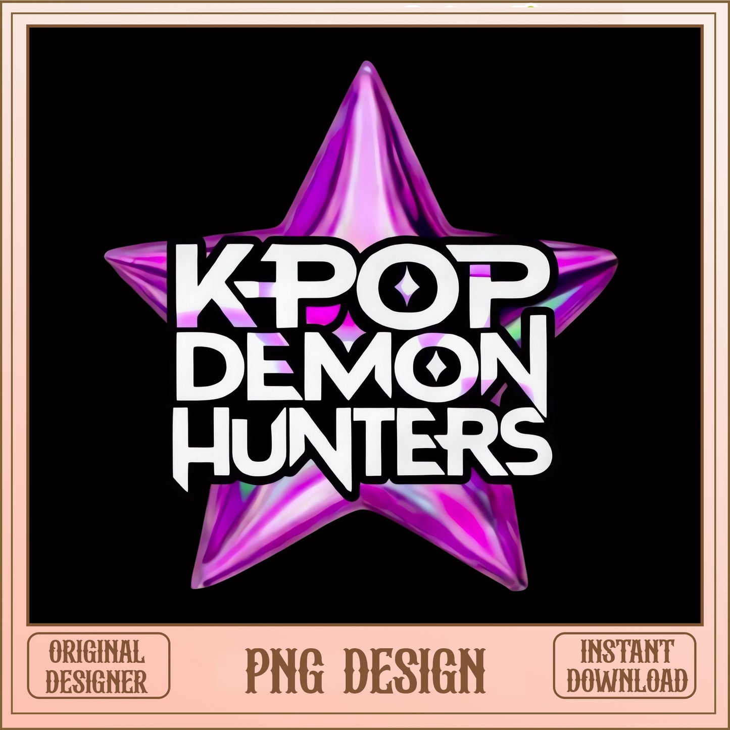 Kpop Demon Hunters PNG, Korean Pop Star Design, Kpop PNG