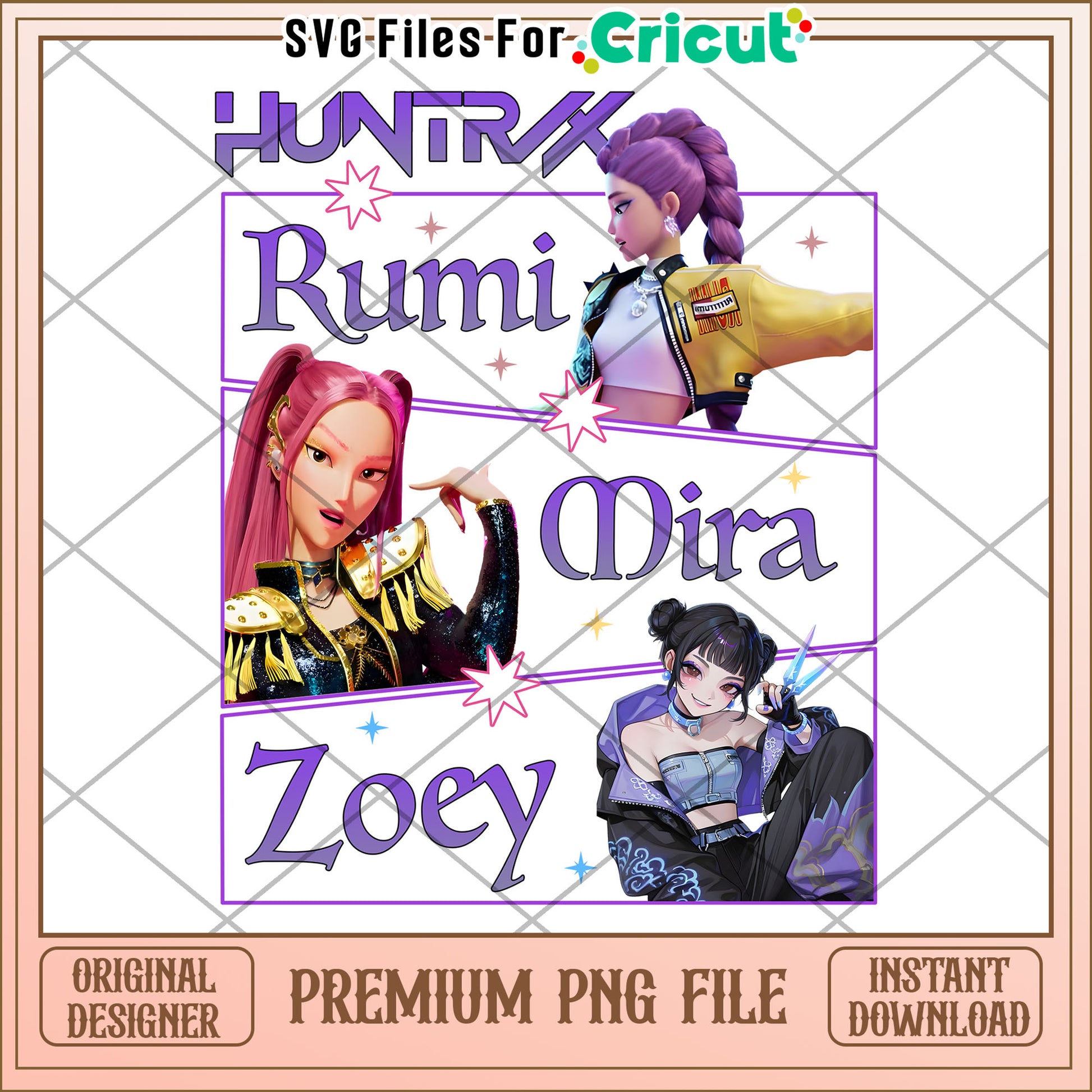 Kpop girls png, kpop songs png, netflix cartoon png