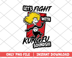 Let's fight with kungfu sounds png