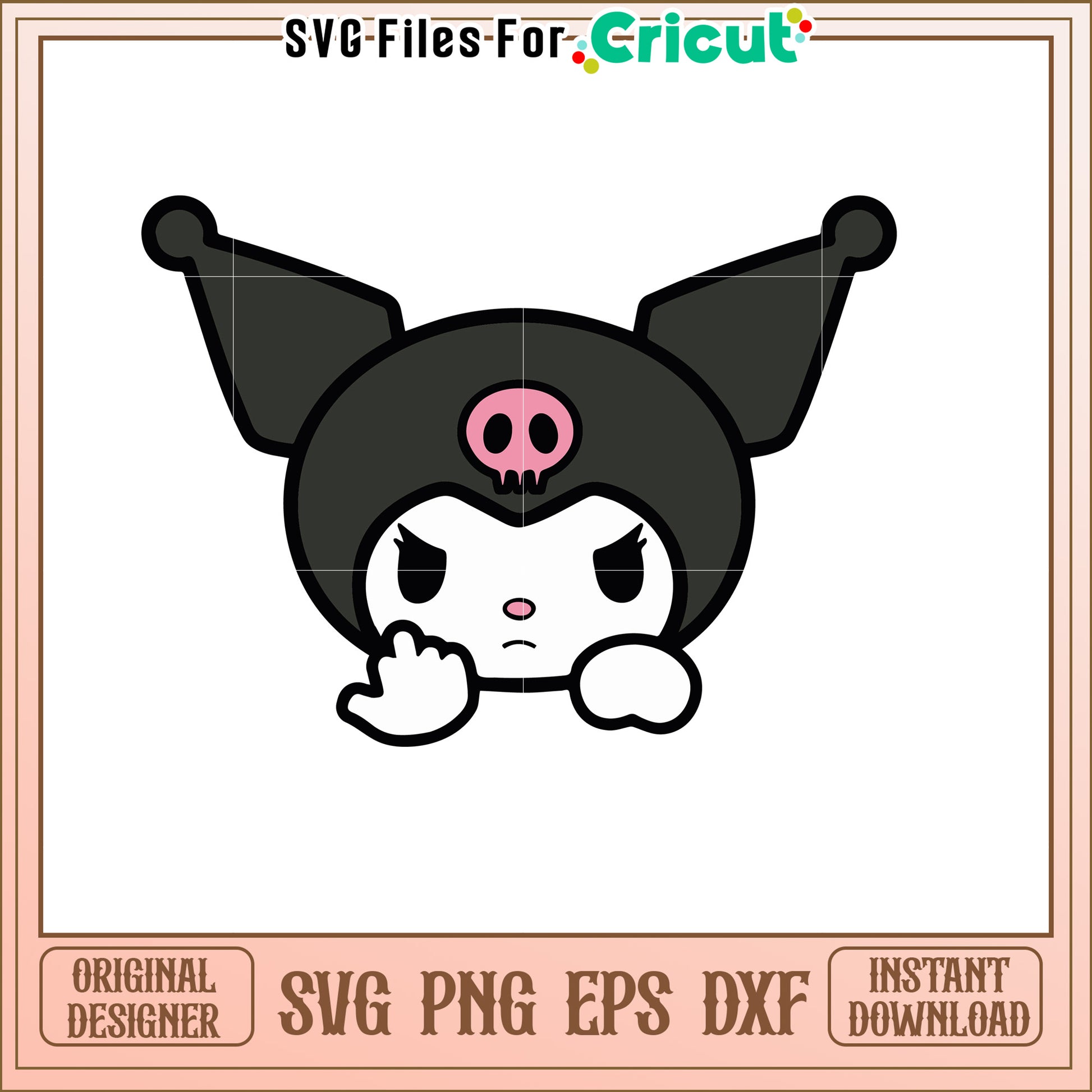 Kuromi SVG Cut File