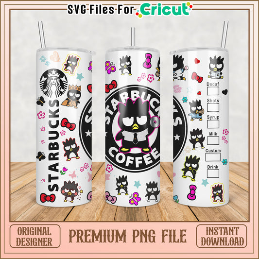 Kuromi Starbucks PNG Tumbler Design