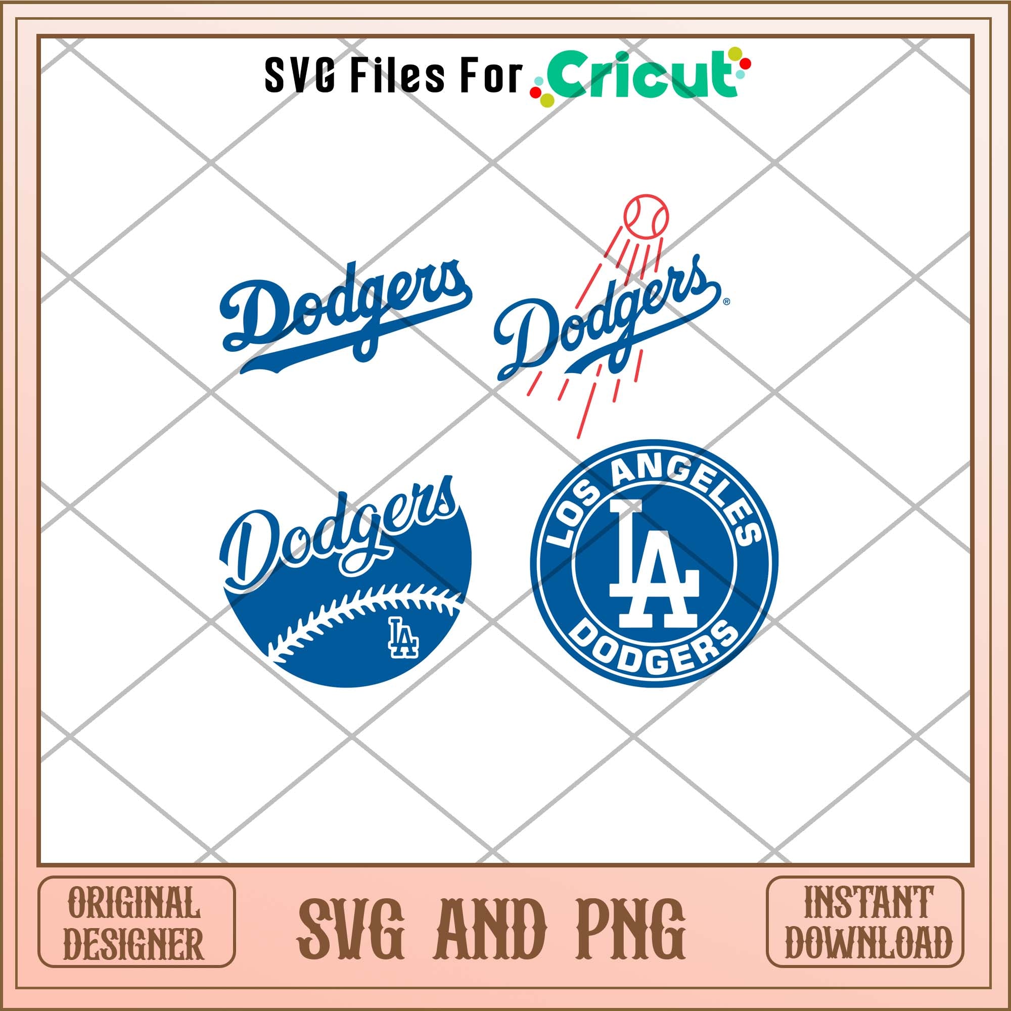 LA Dodgers svg, Los Angeles Dodgers svg bundle, MLB svg – svg files for