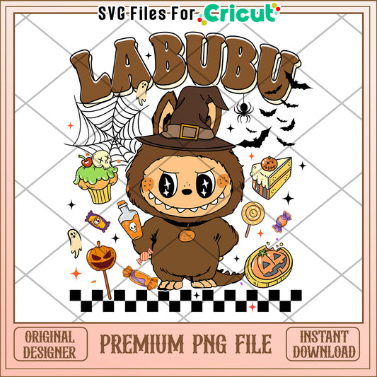 Labubu character png, halloween toys png, halloween characters png