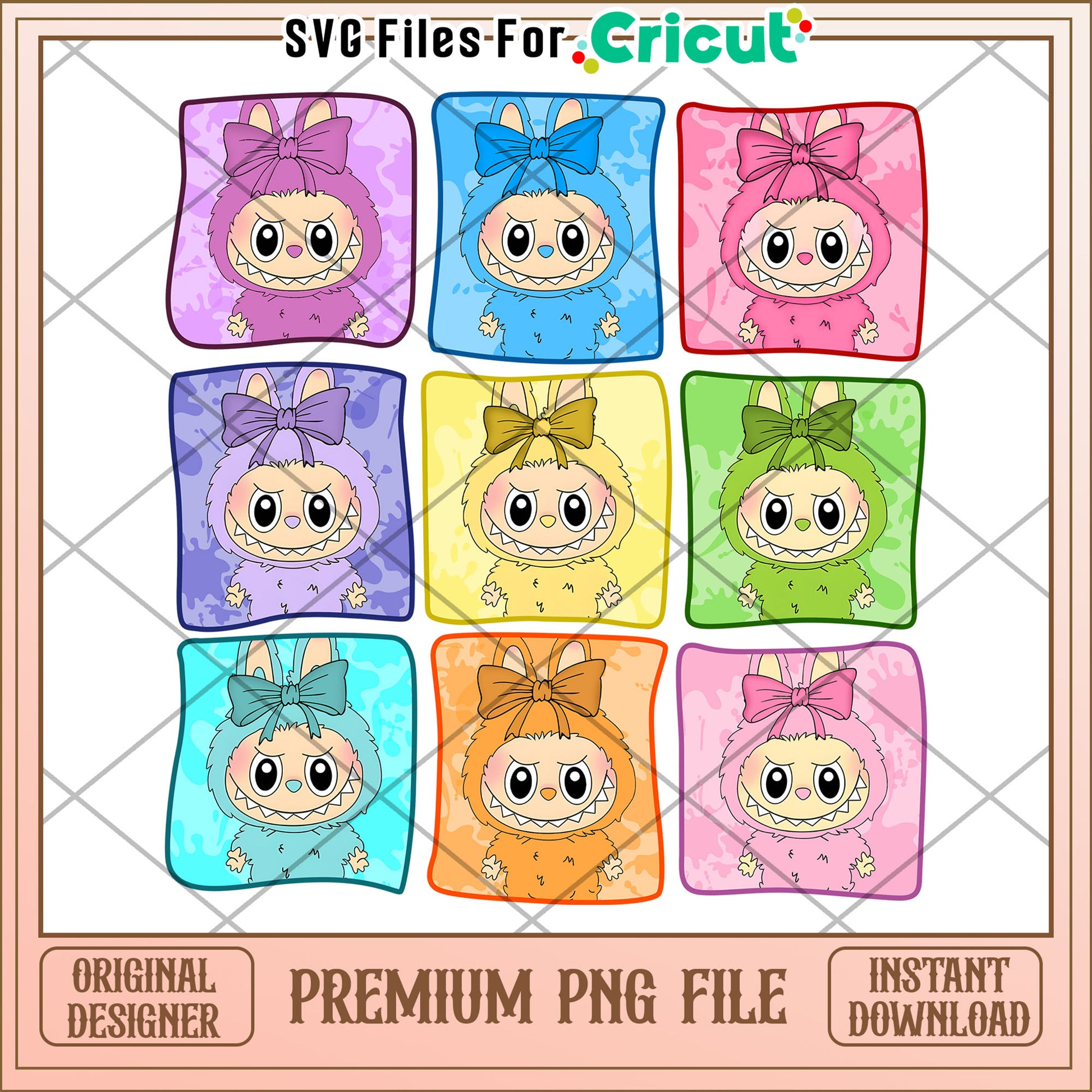 Labubu characters  design png, labubu dolls png, popmart labubu png