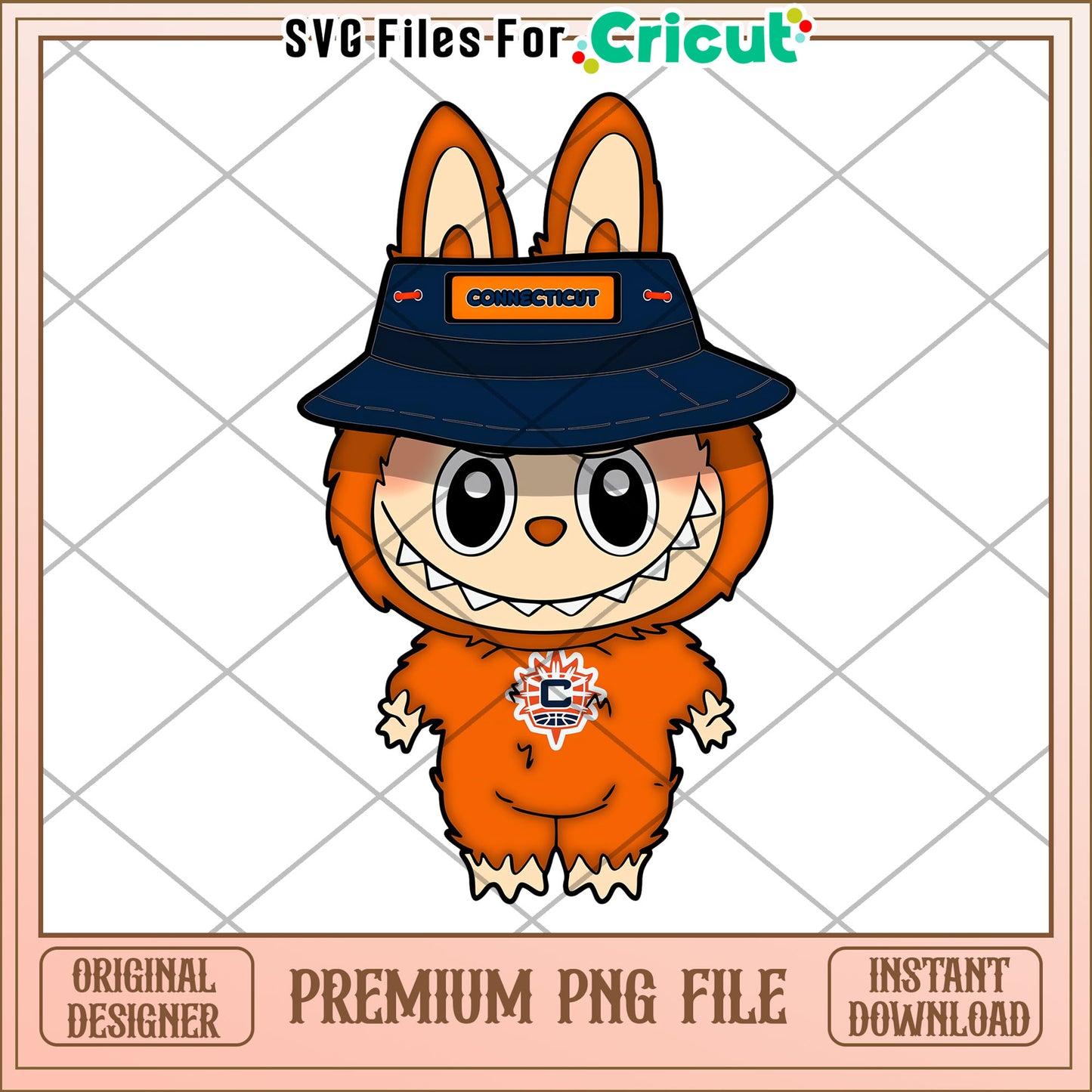 Labubu connecticut cute design png, labubu cute characters png, cute labubu toys png