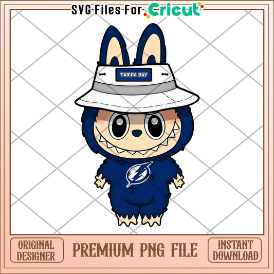 Labubu cute design tampa bay png, nhl games png, american ice hockey png