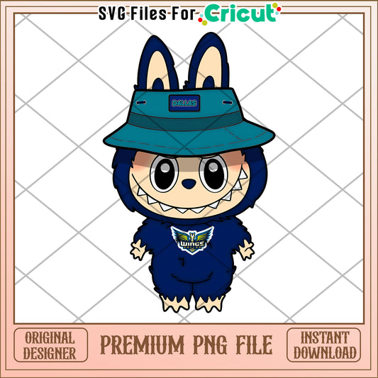 Labubu dallas cute design png, labubu cute characters png, cute labubu toys png