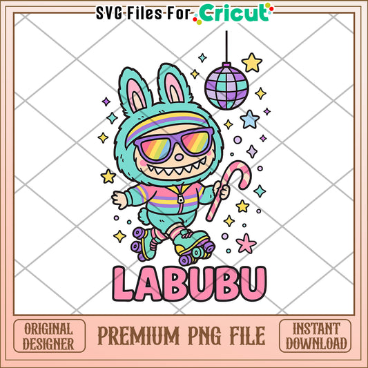 Labubu disco ball png, labubu memes png, labubu quotes png