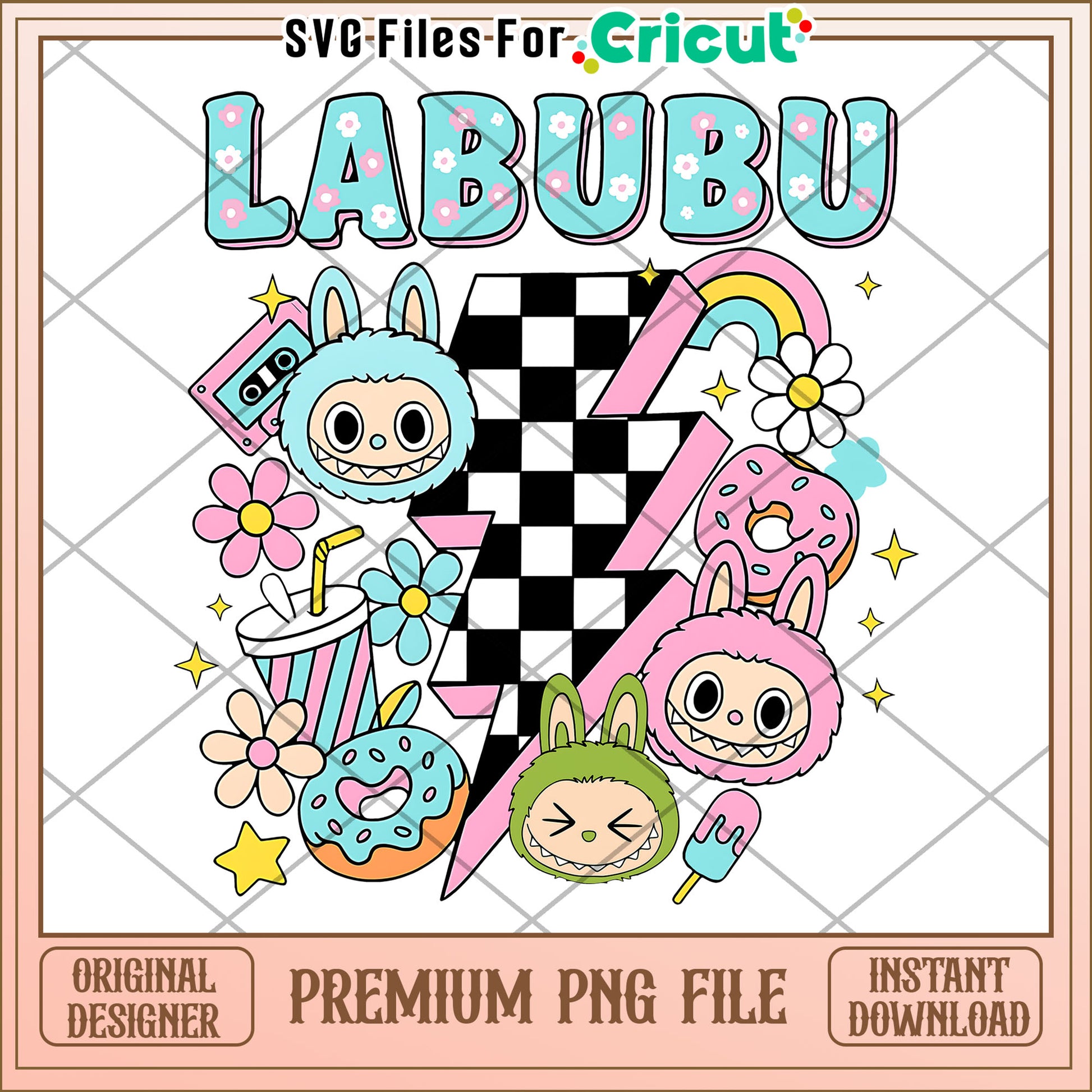Labubu funny design png, labubu png, have a seat labubu​ png