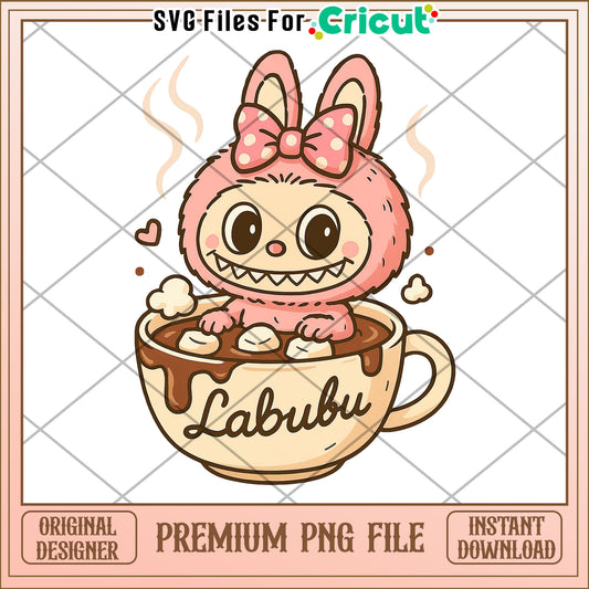 Labubu hot tea png, labubu clothes​ png, labubu price​ png