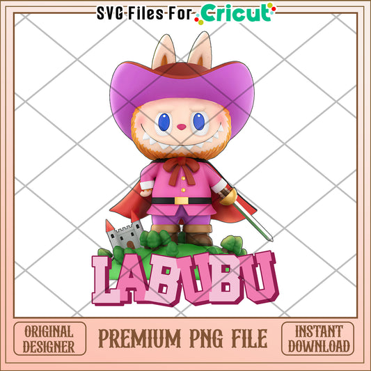 Labubu monster knight png, labubu dolls png, cute labubu png
